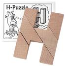 Holz Puzzle H-Puzzle