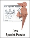 Holzpuzzle Das Specht-Puzzle