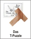 Holzpuzzle Das T-Puzzle