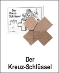 Holzpuzzle Der Kreuz-Schlüssel