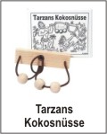 Mini Knobelspiel Tarzans Kokosnüsse